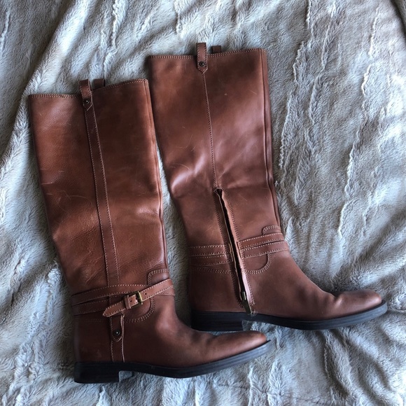 enzo angiolini boots brown